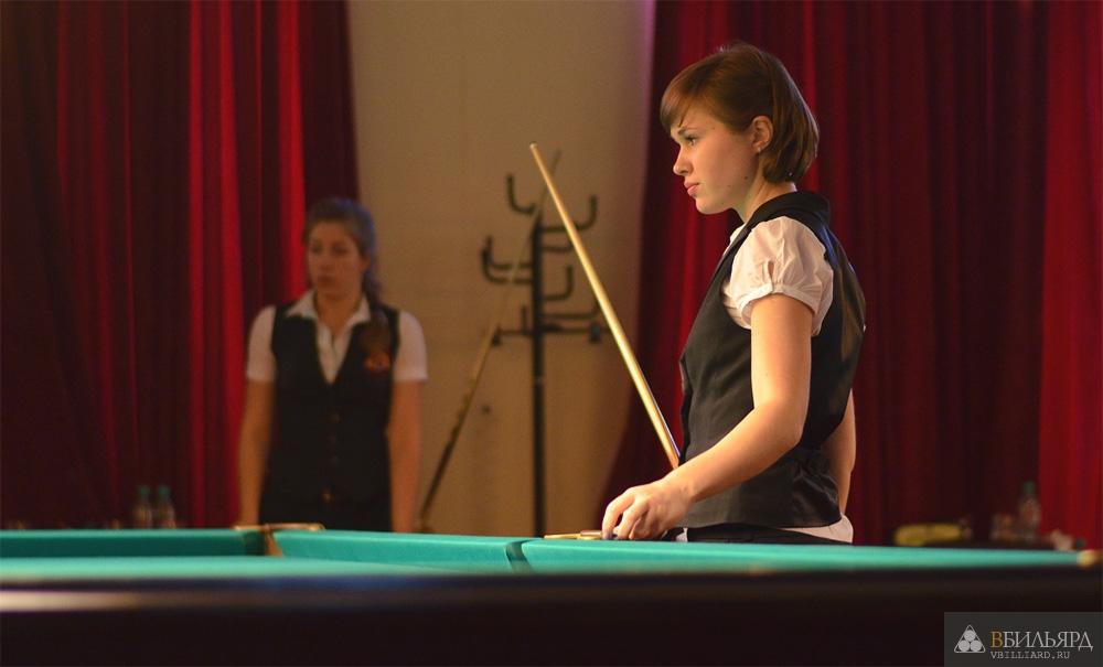 Плотникова Кристина, чемпионат СФО по бильярдному спорту, 7 сентября 2013