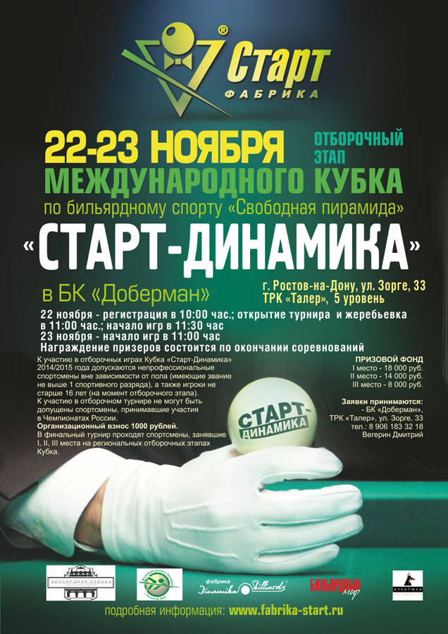 Отборочный этап Кубка «Старт-Динамика» в Ростове-на-Дону