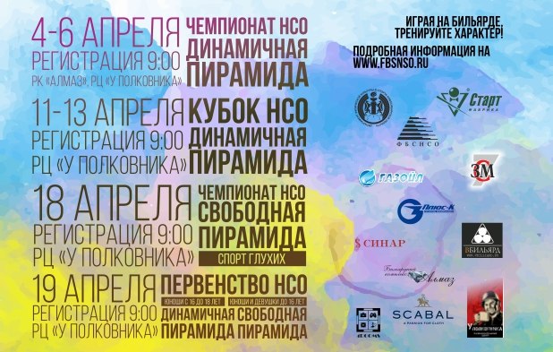 Чемпионат НСО 2015. «Динамичная пирамида»
