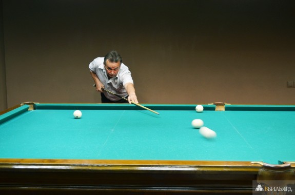 Фоторепортаж: бильярдный турнир 23 сентября 2012 года в «Алмазе»