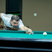 Победитель турнира - Макаревич Константин, 1 июля 2012, бильярдный клуб «Алмаз»