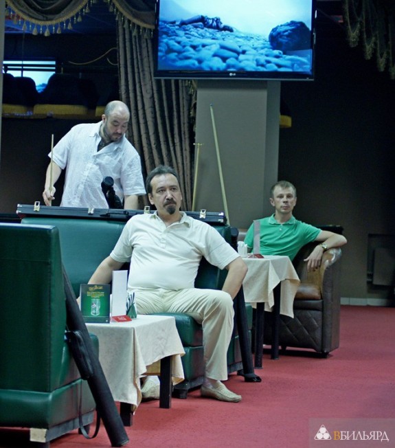 Бильярдный турнир 1 июля 2012 года в «Алмазе»