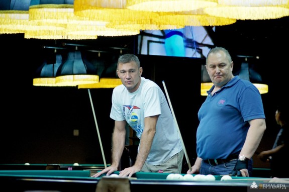 Бильярдный турнир 1 июля 2012 года в «Алмазе»