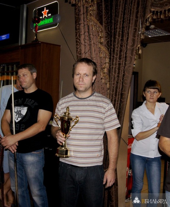 Бильярдный турнир 5 августа 2012 года в «Алмазе»