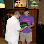 По итогу тура рейтинговый игроки получают подарки, 12 августа 2012, БК Алмаз