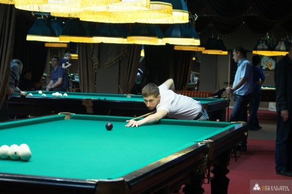 Бильярдный турнир 22 апреля 2012 года в «Алмазе»