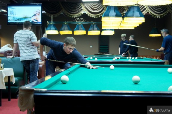 Бильярдный турнир 22 апреля 2012 года в «Алмазе»