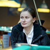 Рейфисова Ольга, бильярдный турнир в БК Алмаз, 30 сентября 2012