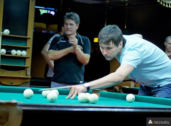 Фоторепортаж: бильярдный турнир 30 сентября 2012 года в «Алмазе»