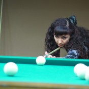 Губина Наталья, бильярдный турнир в Алмазе 7 октября 2012