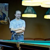 Салин Евгений, командный бильярдный турнир в Алмазе, 21 октября 2012