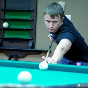 Маслов Денис, командный бильярдный турнир в Алмазе, 21 октября 2012