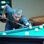 Белоусов Роман, командный бильярдный турнир в Алмазе, 21 октября 2012
