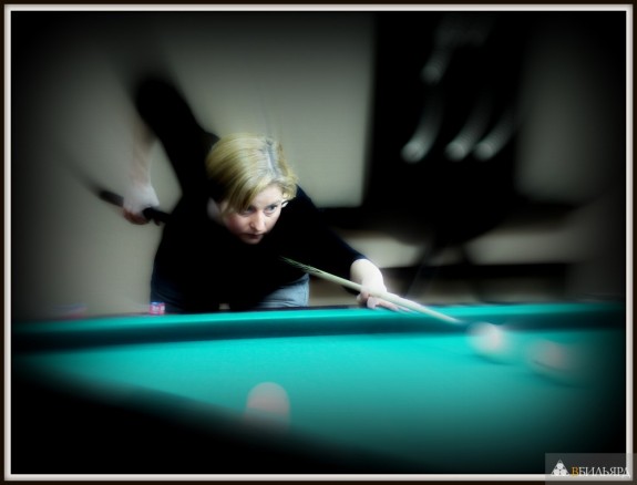 Фотоэтюды: бильярдный турнир 25 ноября 2012 года в «Алмазе»