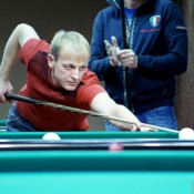 Стрельников Александр, бильярдный турнир 4 ноября 2012 года в БК Алмаз