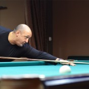 Пахомов Петр, парный бильярдный турнир в БК Алмаз, 9 марта 2013
