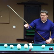 Козлов Алексей, парный бильярдный турнир в БК Алмаз, 9 марта 2013