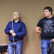 Рейфисов Денис и Ладанов Алексей, парный бильярдный турнир в БК Алмаз, 9 марта 2013