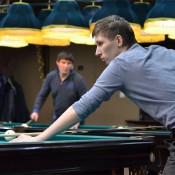 Решетилов Сергей, парный бильярдный турнир в БК Алмаз, 9 марта 2013