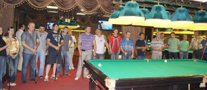 15 июля 2012 года бильярдный турнир в Алмазе