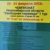 Анонс чемпионата области по бильярдному спорту у мужчин от 40 лет 23-24 февраля 2013 года
