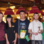Акаев Каныбек – победитель в бильярдном турнире в БК «Старт»!