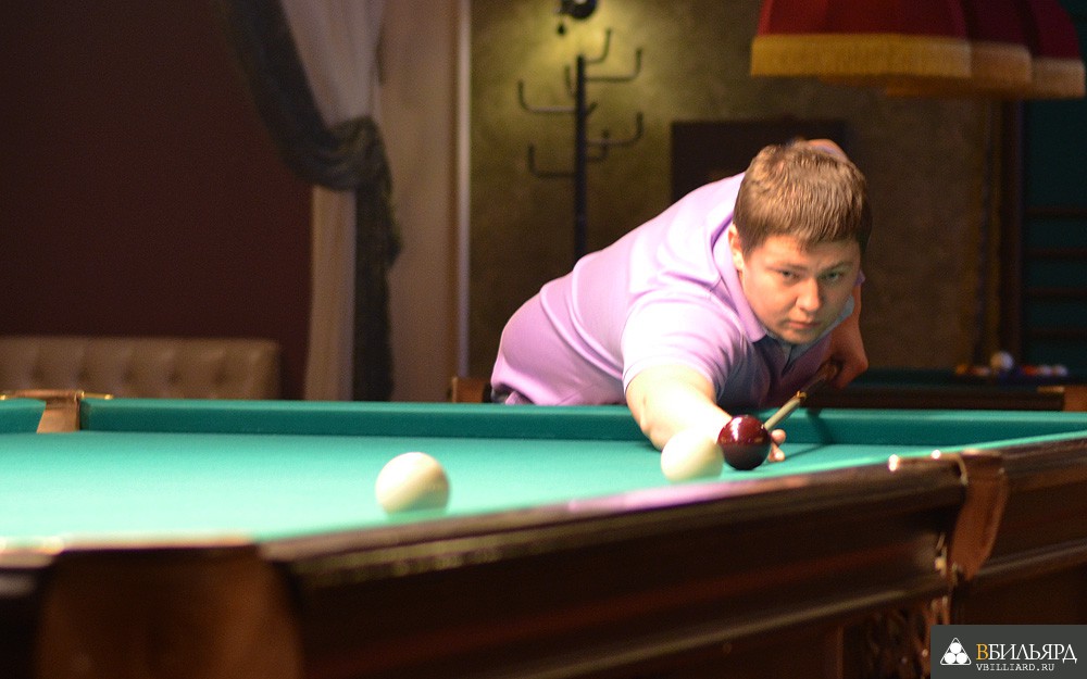 Козлов Алексей - 1 место в бильярдном турнире 12 мая 2013 года в БК Старт