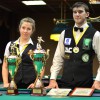 Яна Крикун и Андрей Фрейзе - победители чемпионата СФО в Новосибирске, 8 сентября 2013