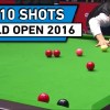Топ 10 лучших ударов с World Open Snooker 2016