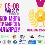Кубок мэра Новосибирска 2017 по бильярду. Страница турнира