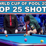 Топ 25 лучших ударов с World Cup Of Pool 2017